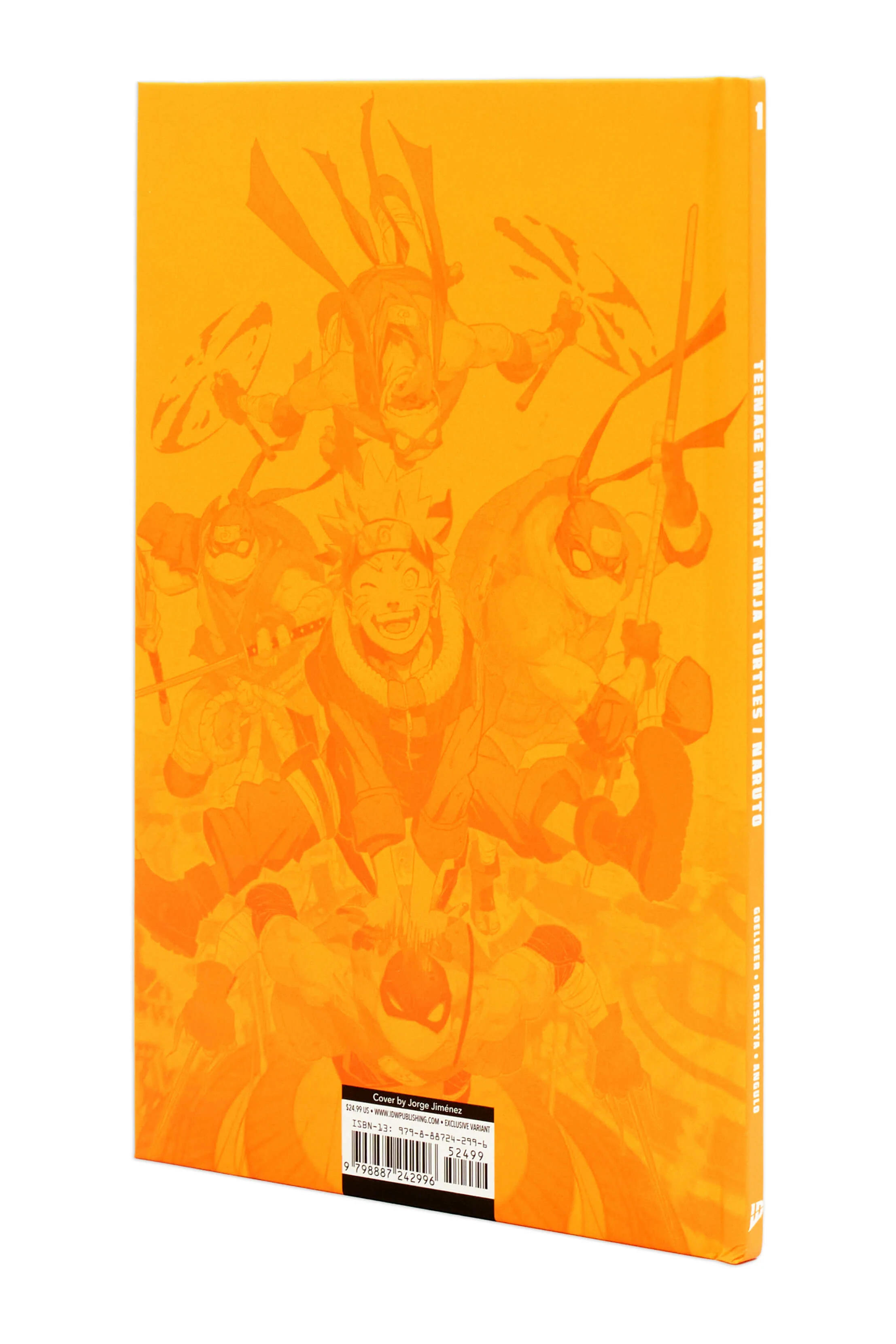 Teenage Mutant Ninja Turtles x NARUTO #1 - IDW Hardcover Exclusive - Image 3