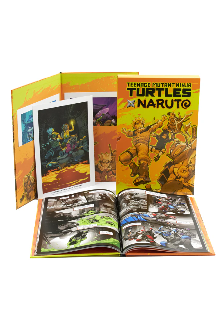 Teenage Mutant Ninja Turtles x NARUTO - IDW Signed Folio Exclusive - Image 3